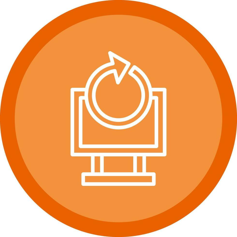 Data Recovery Vector Icon Design