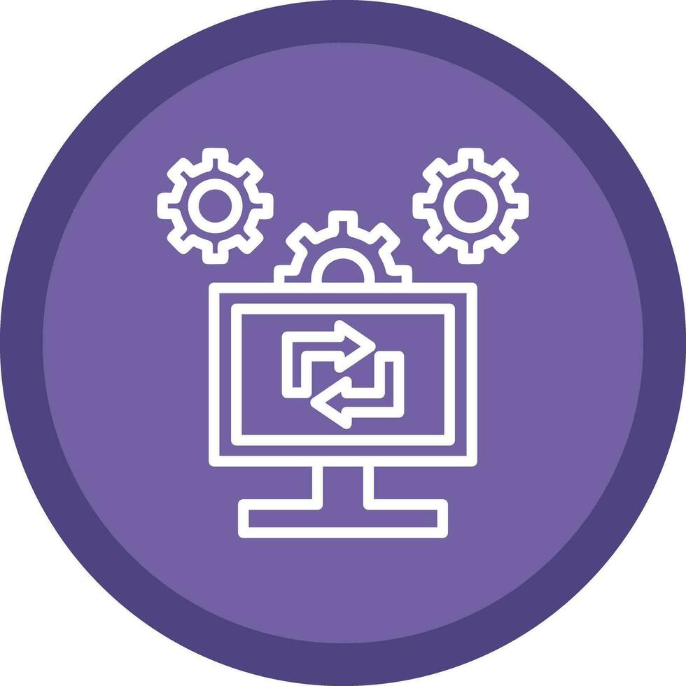 Software Configuration Vector Icon Design