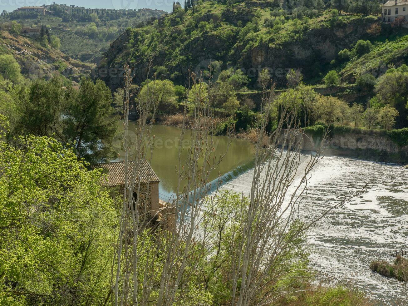 madrid and toledo in spain photo