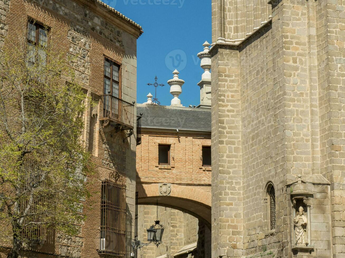 madrid and toledo in spain photo