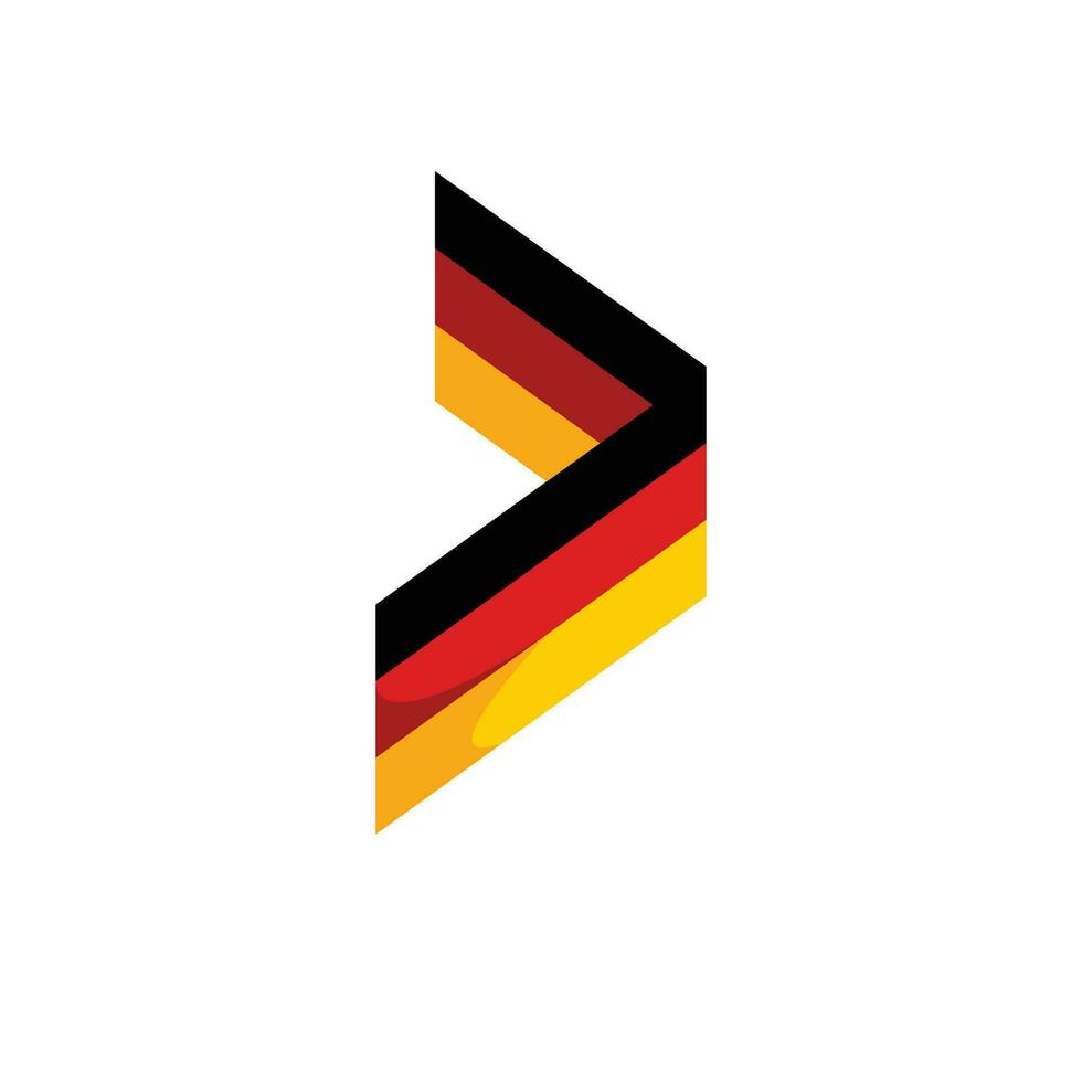 Germany Element Independence Day Illustration Design Vector