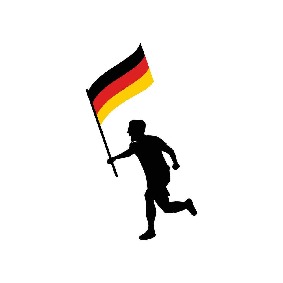 Germany Element Independence Day Illustration Design Vector