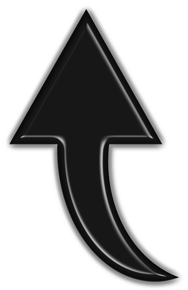 3D-Pfeilsymbol png