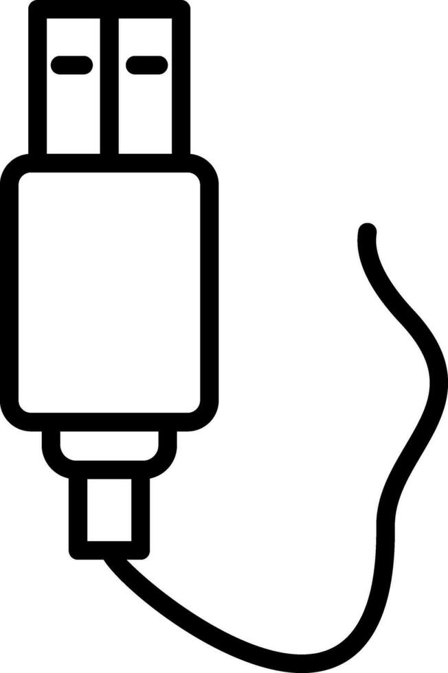 Usb charger Vector Icon Design