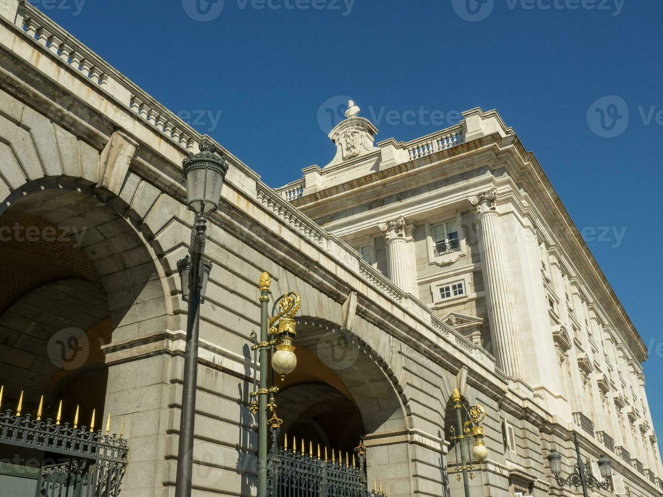 madrid and toledo in spain photo