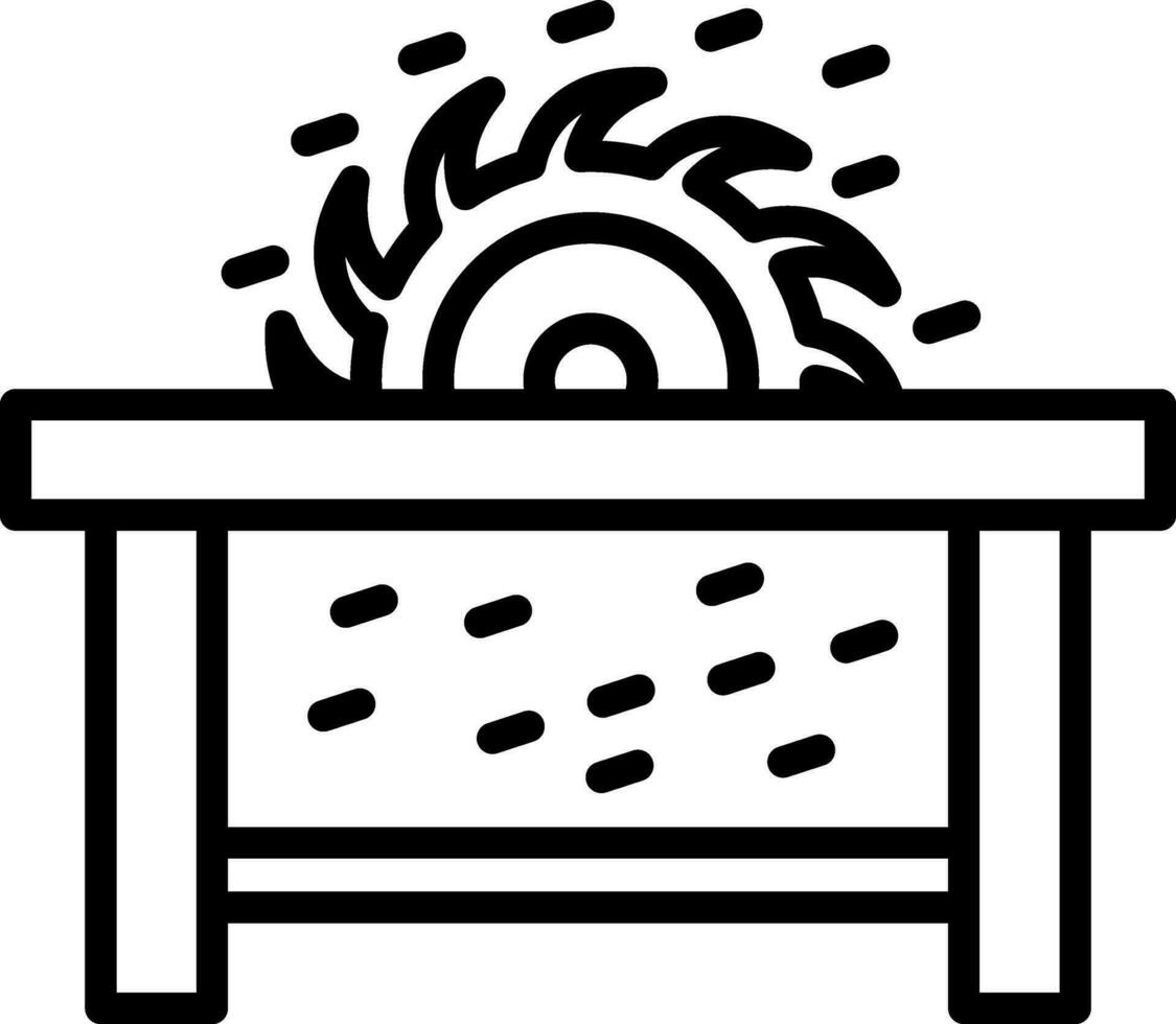 Sawdust Vector Icon Design