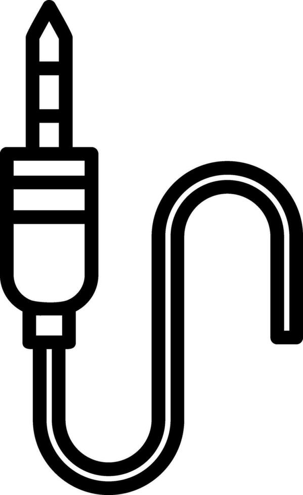 Audio jack Vector Icon Design