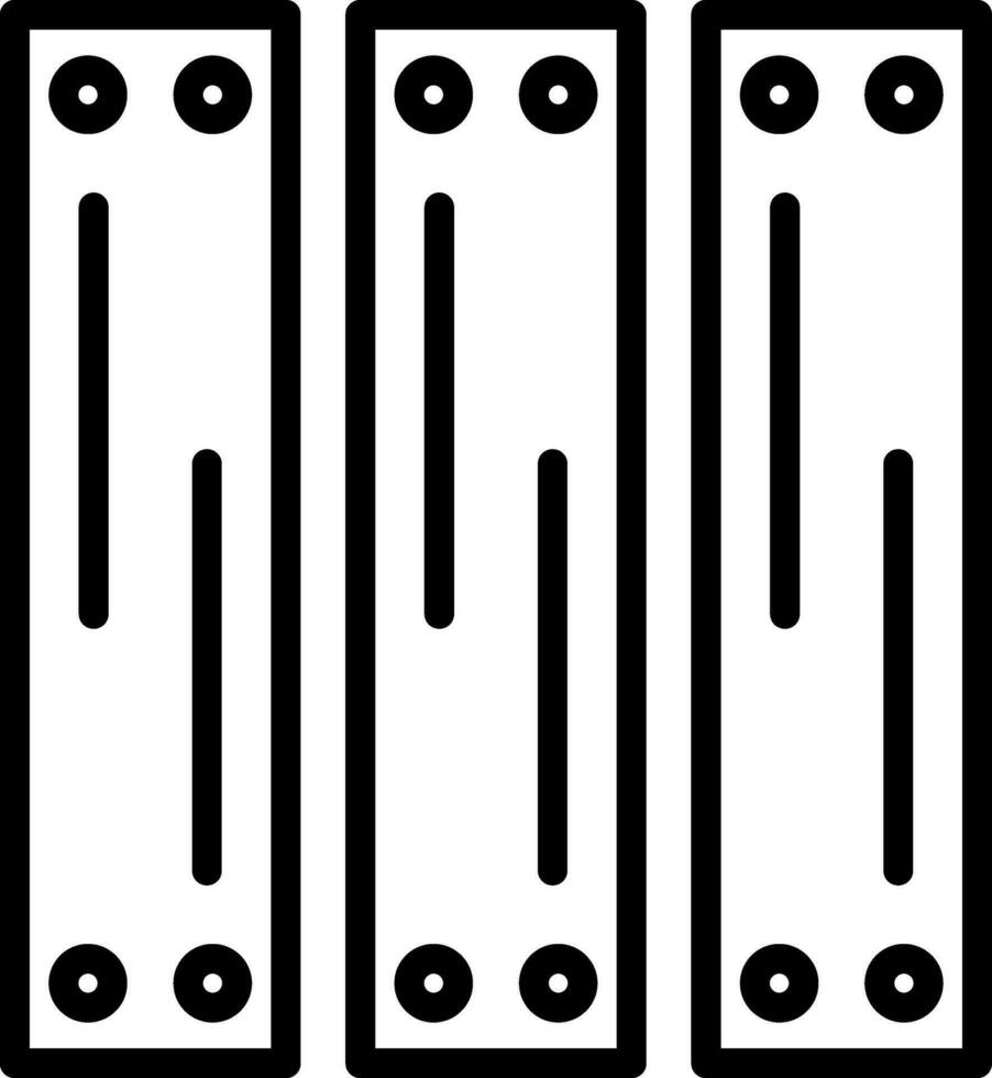 Wood Vector Icon Design