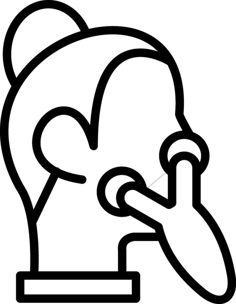 Face Roller Vector Icon Design
