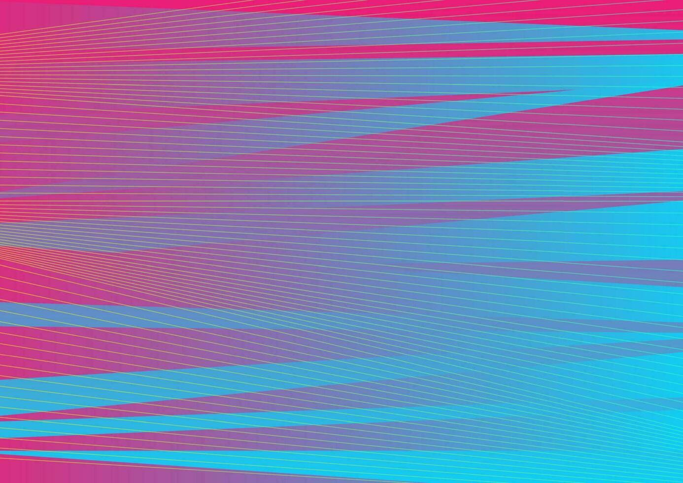 Colorful lines and stripes abstract technical geometric background vector