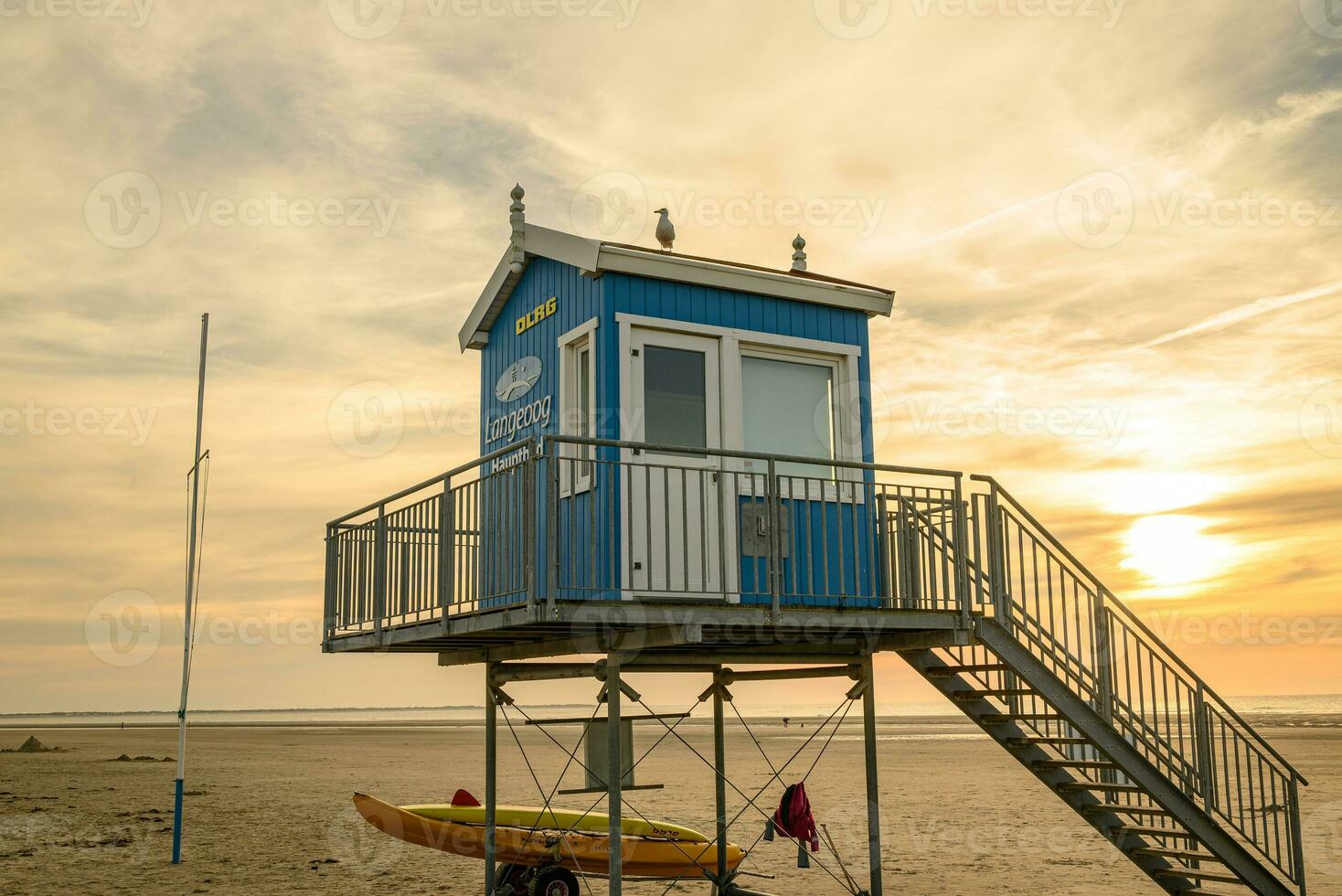 thde beach of langeoog photo