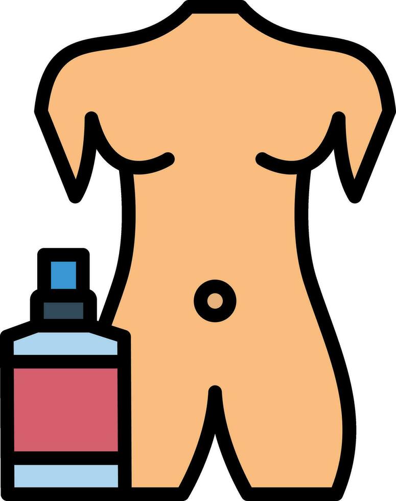 Body Mist Vector Icon Design