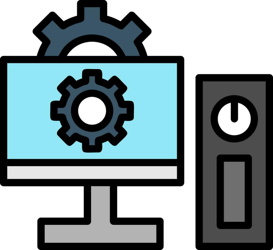 Desktop Vector Icon Design