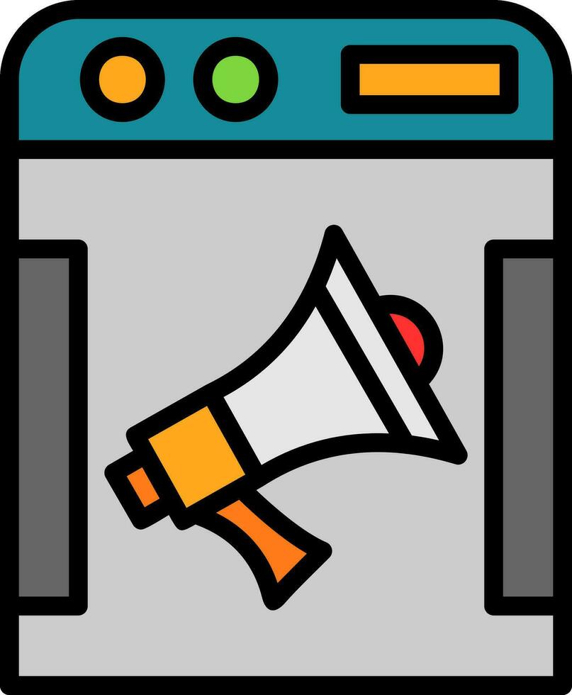 Website Vector Icon Design