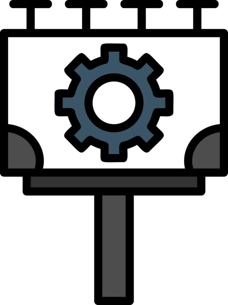 Billboard Vector Icon Design