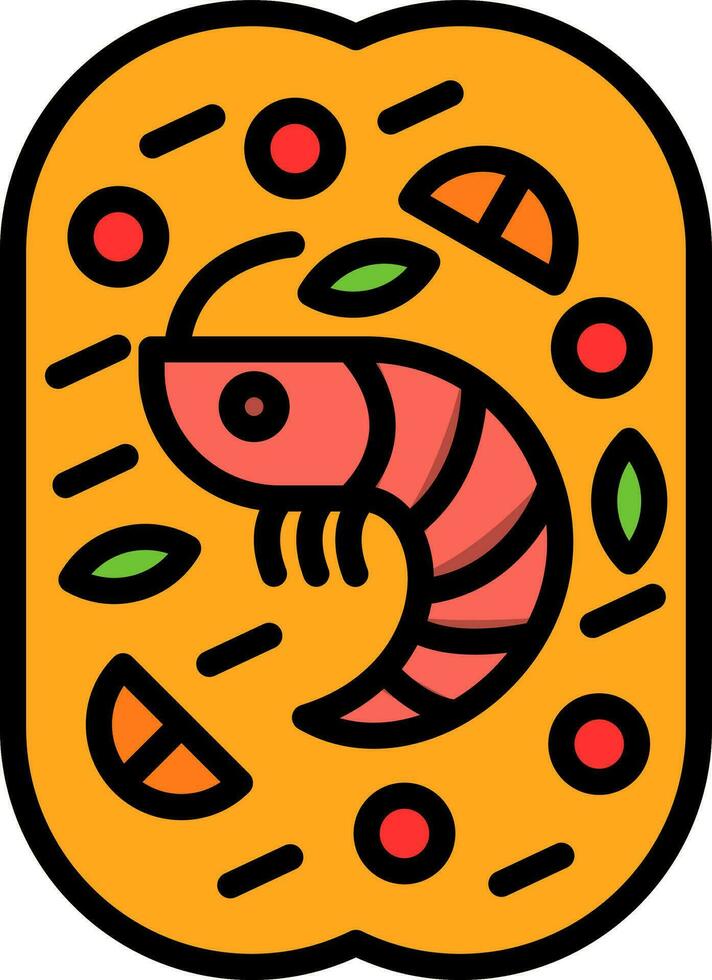 Lobster Roll Vector Icon Design