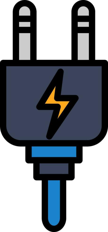 Plug Vector Icon Design