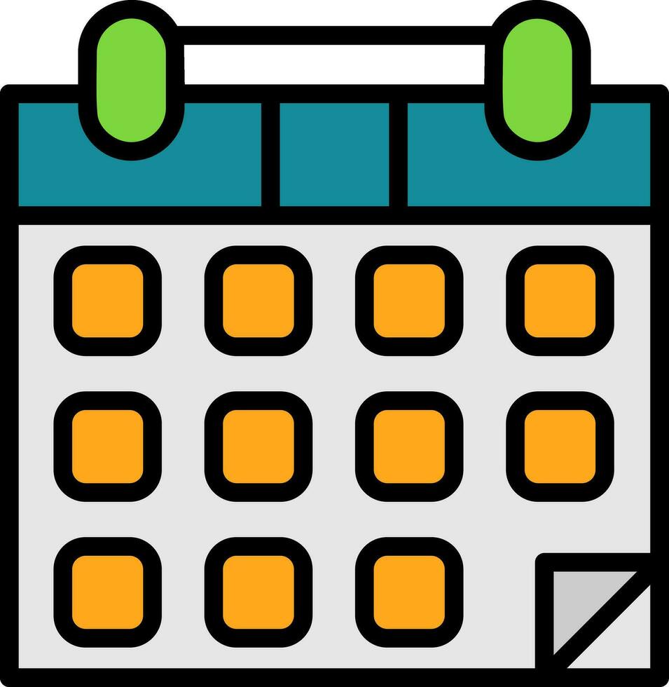 Calendar Vector Icon Design