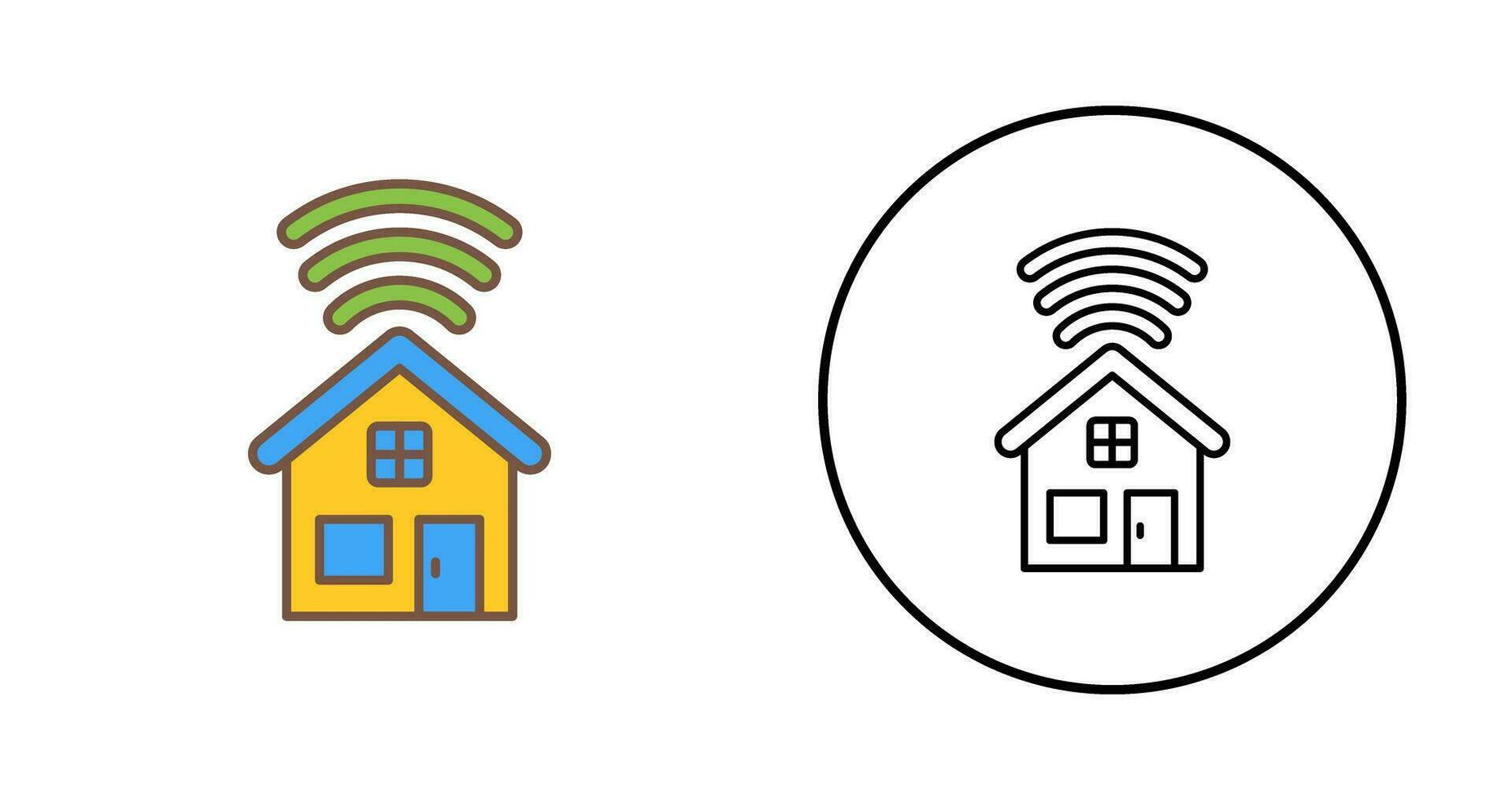 Smart House Vector Icon