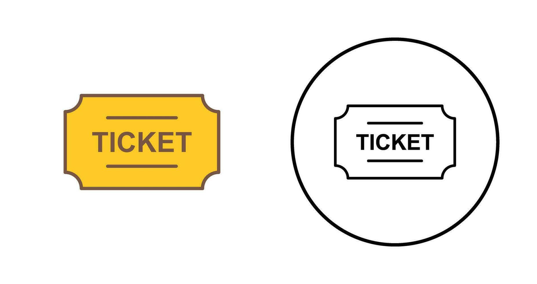 Tickets Vector Icon