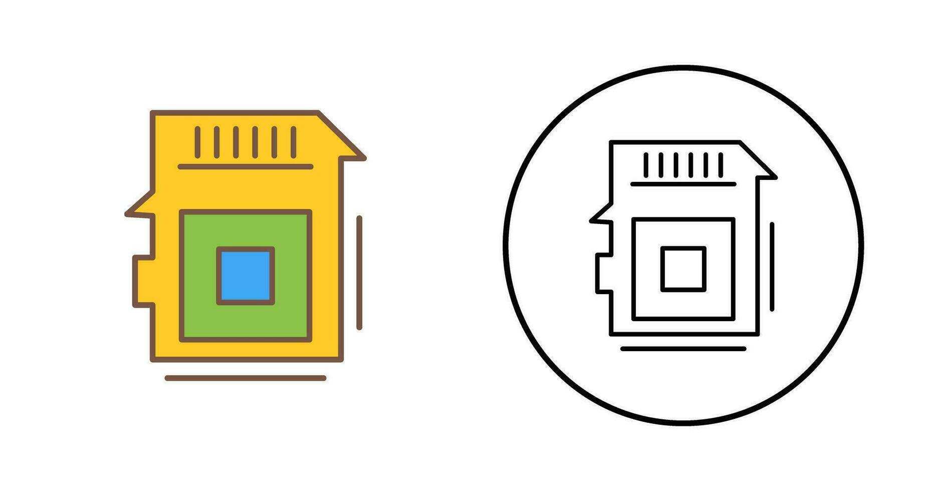 Sd Card Vector Icon