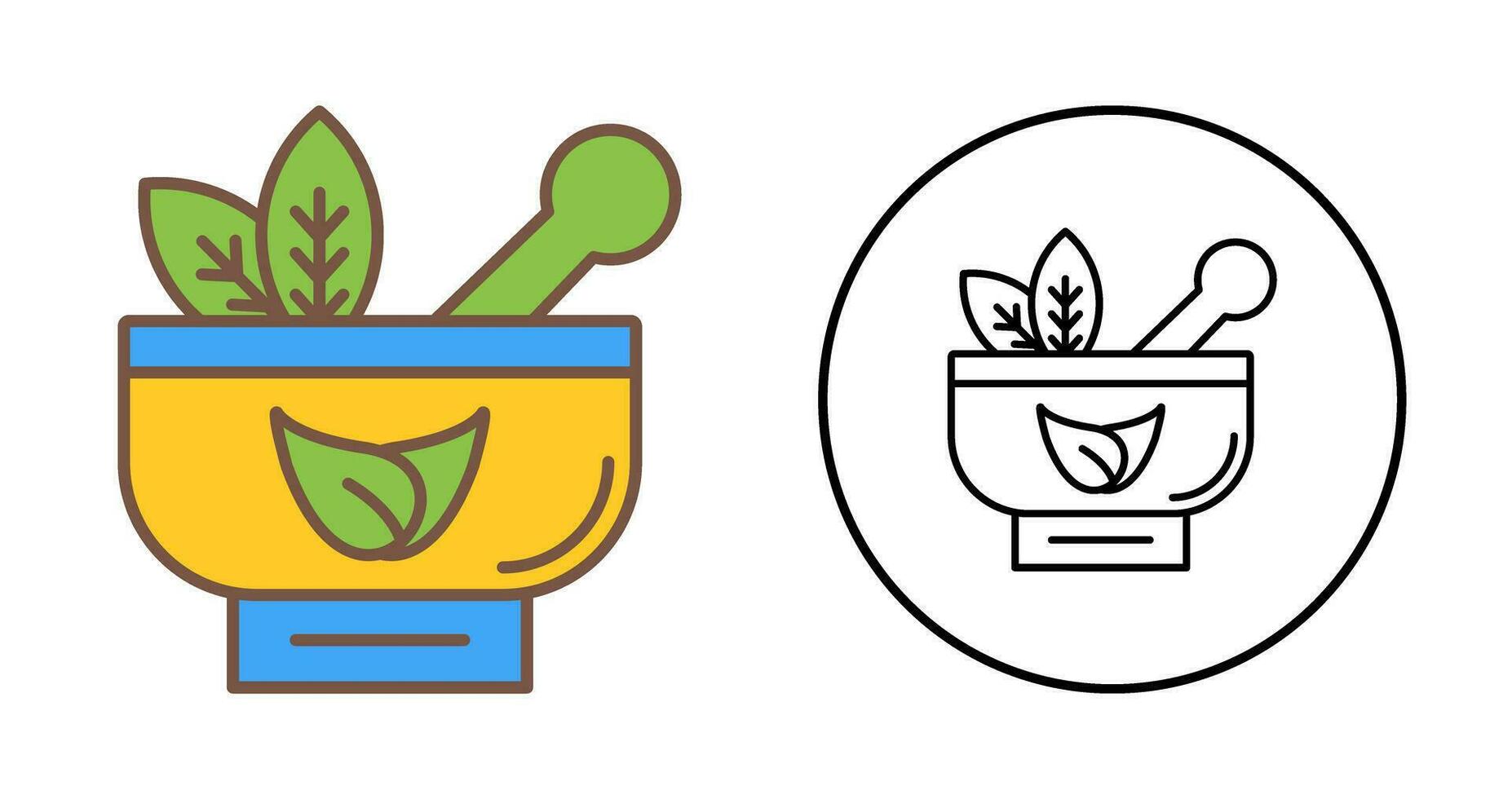 Ayurvedic Vector Icon