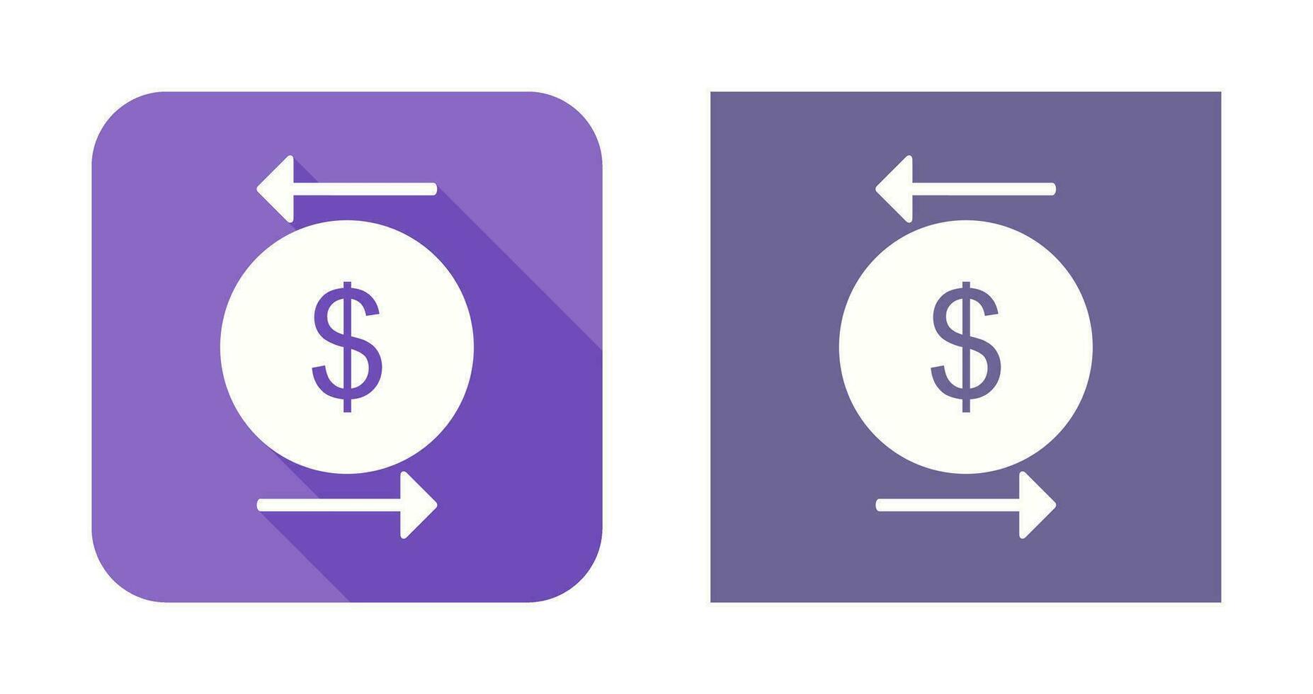 Unique Transcation Vector Icon