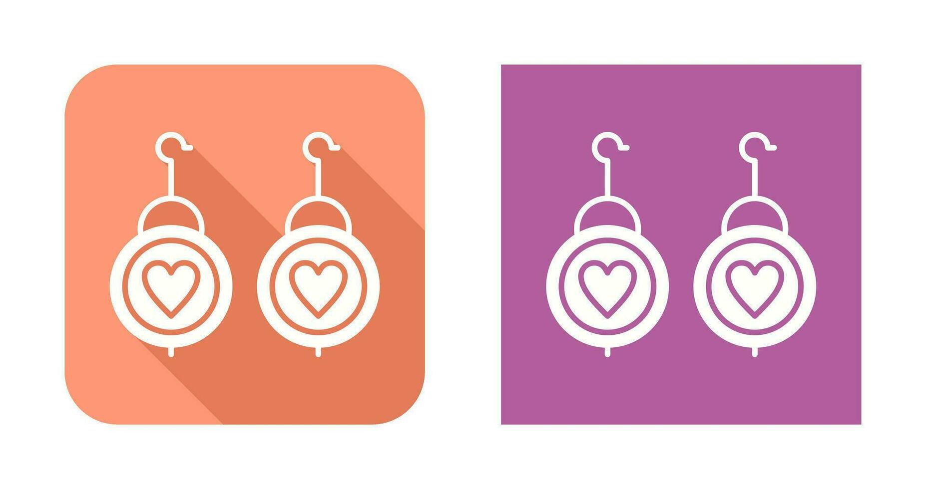 Earrings Vector Icon