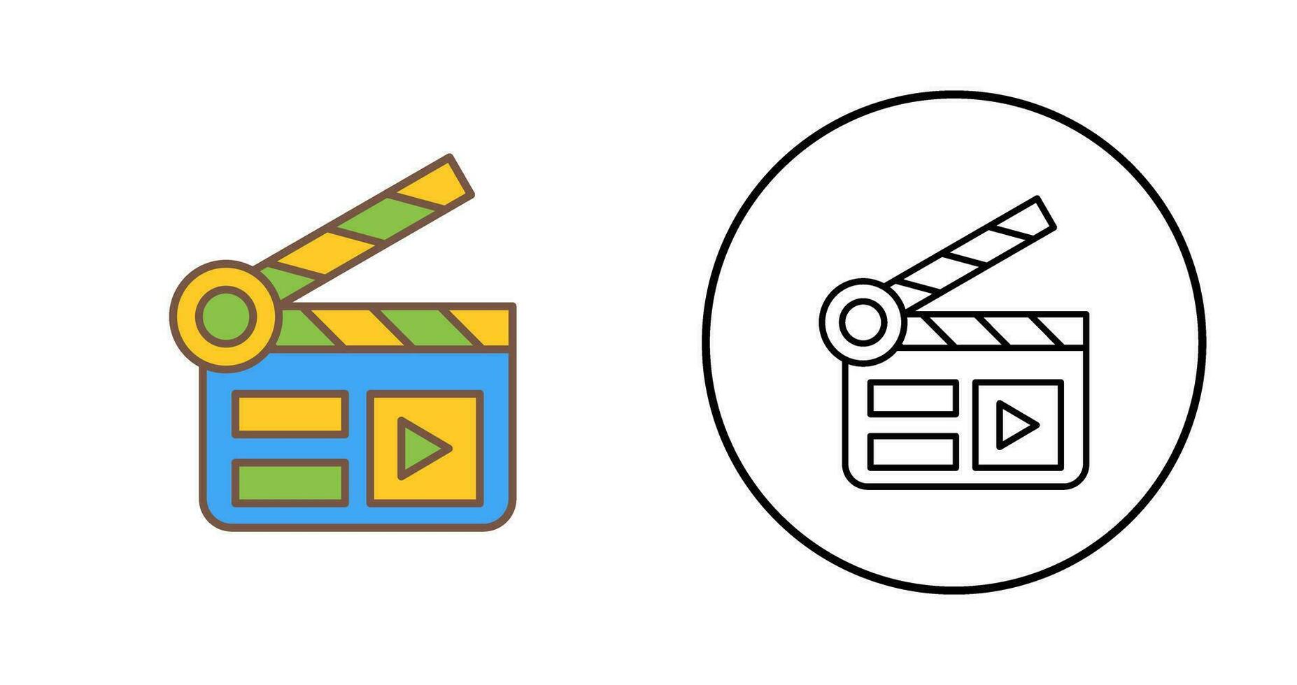 Clapper Board Vector Icon