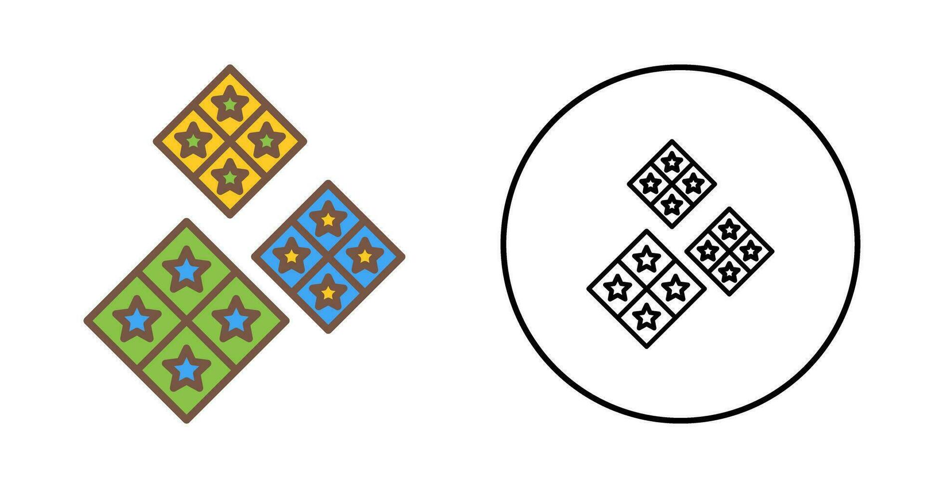 icono de vector de azulejos