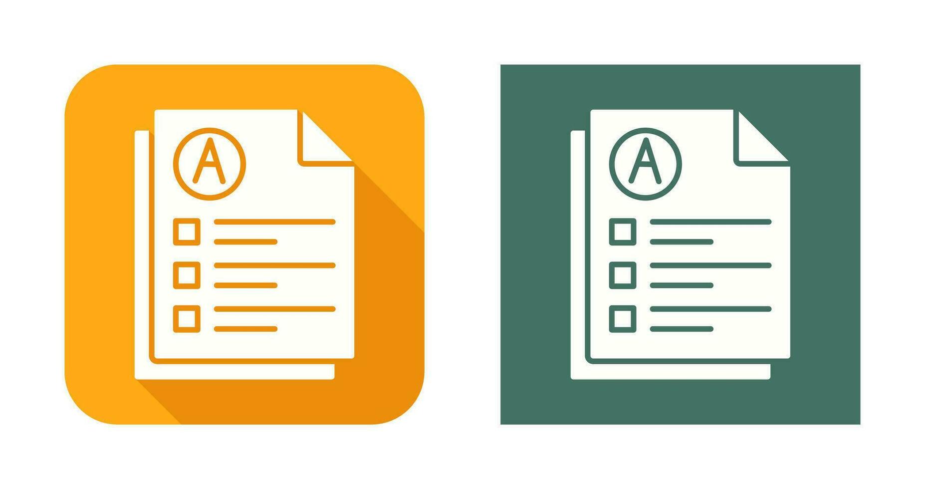 Exam Vector Icon