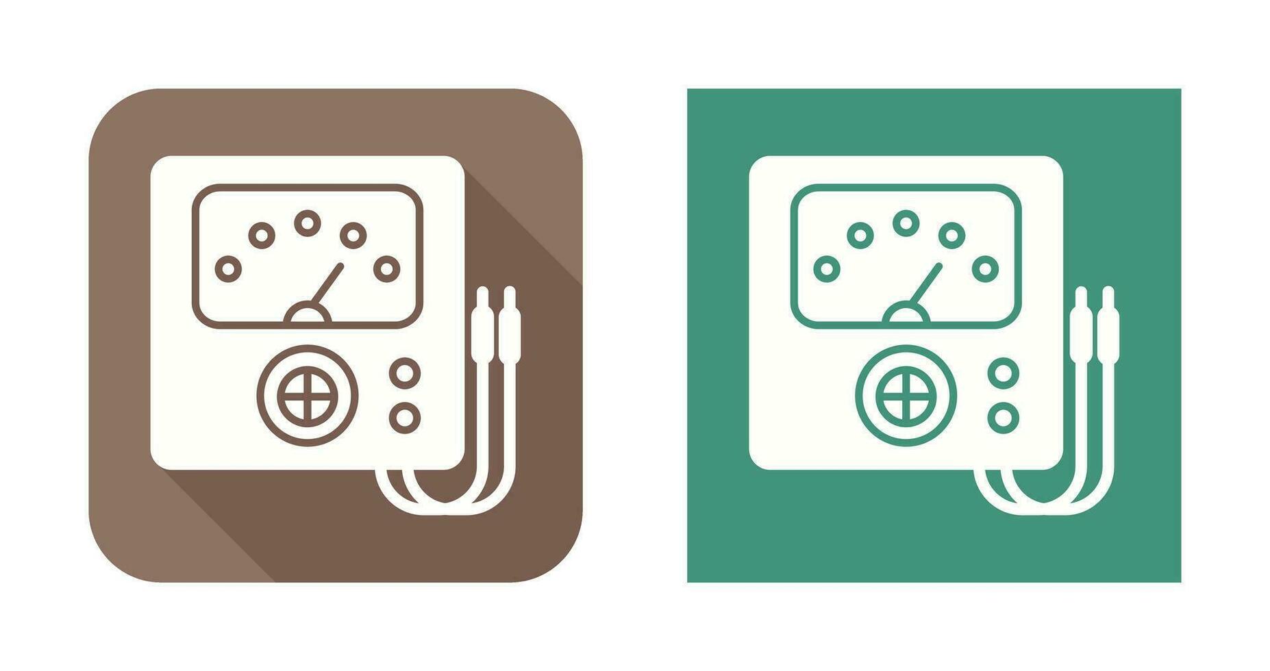 Voltmeter Vector Icon
