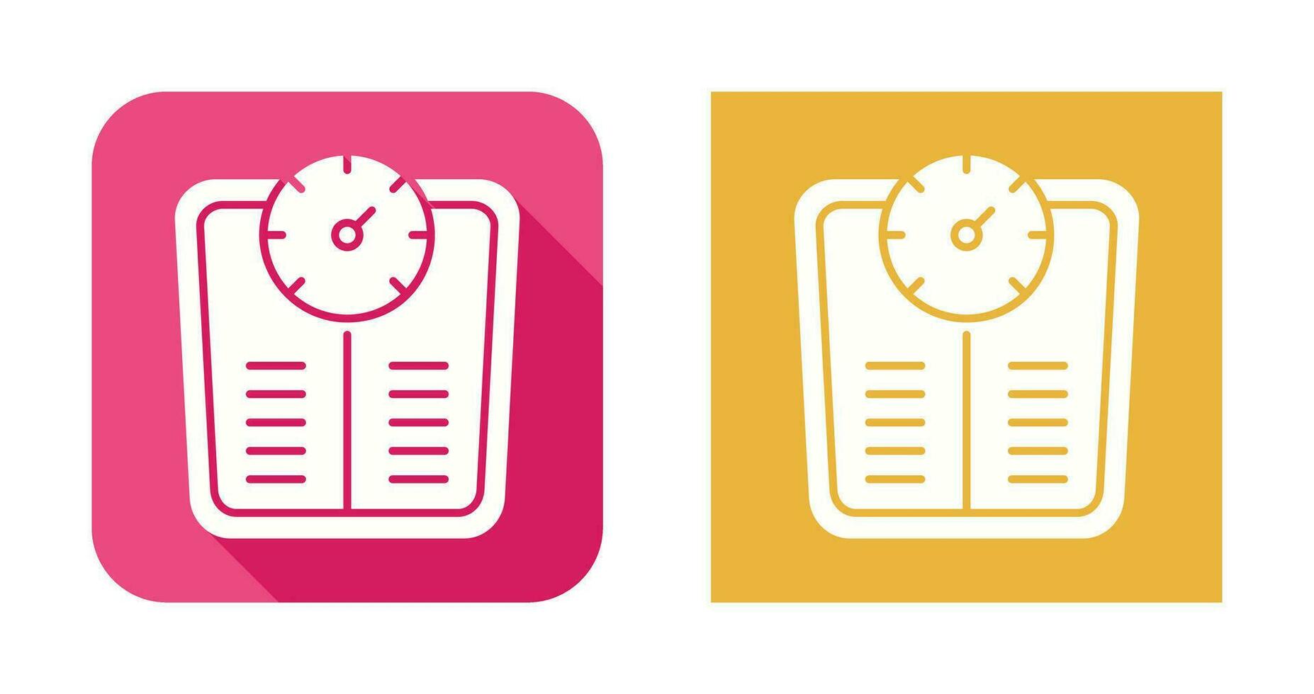 Weight Scale Vector Icon