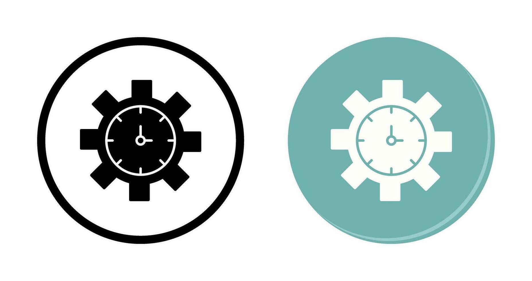 icono de vector de gestión de tiempo