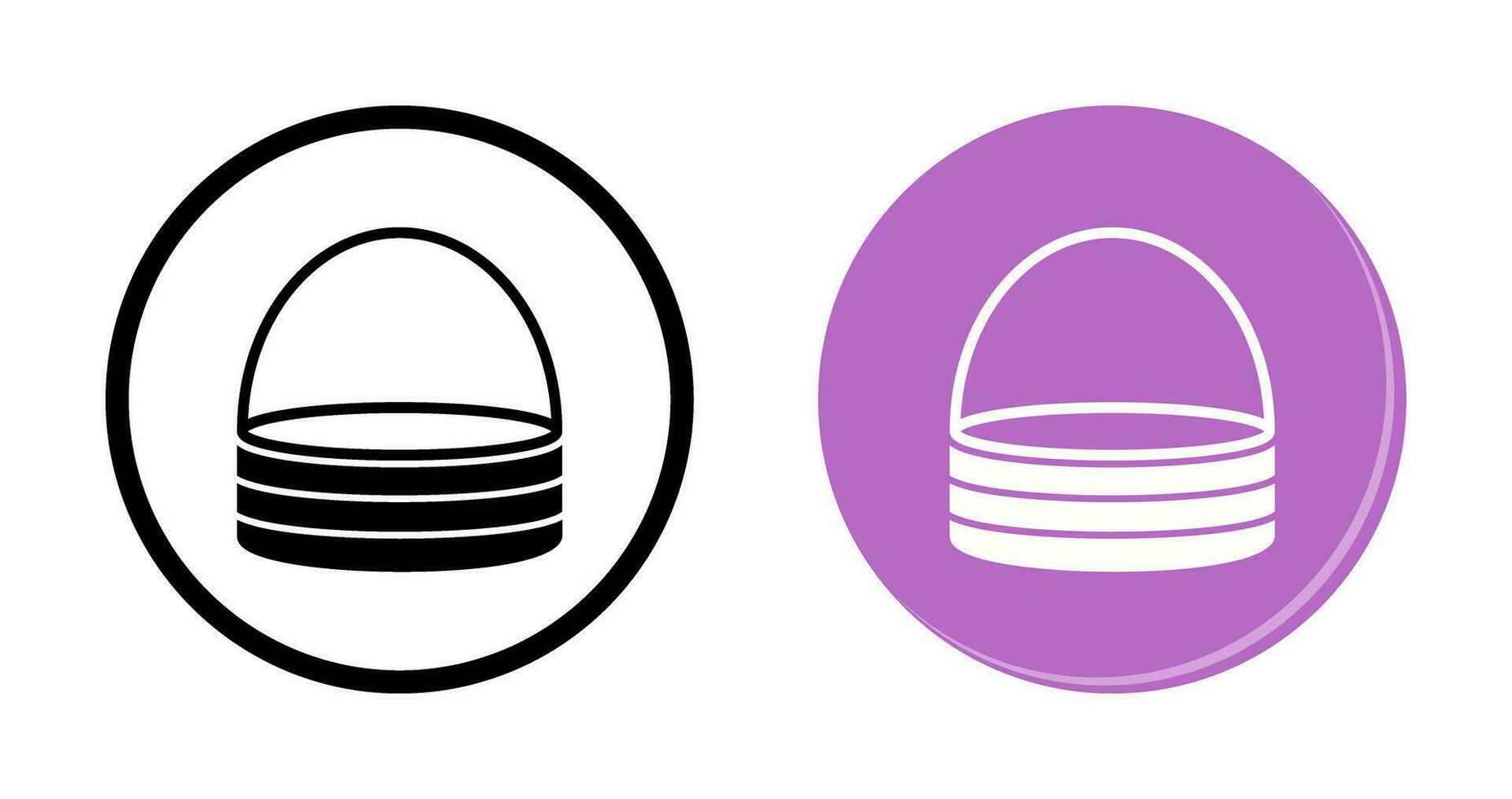 Unique Basket Vector Icon