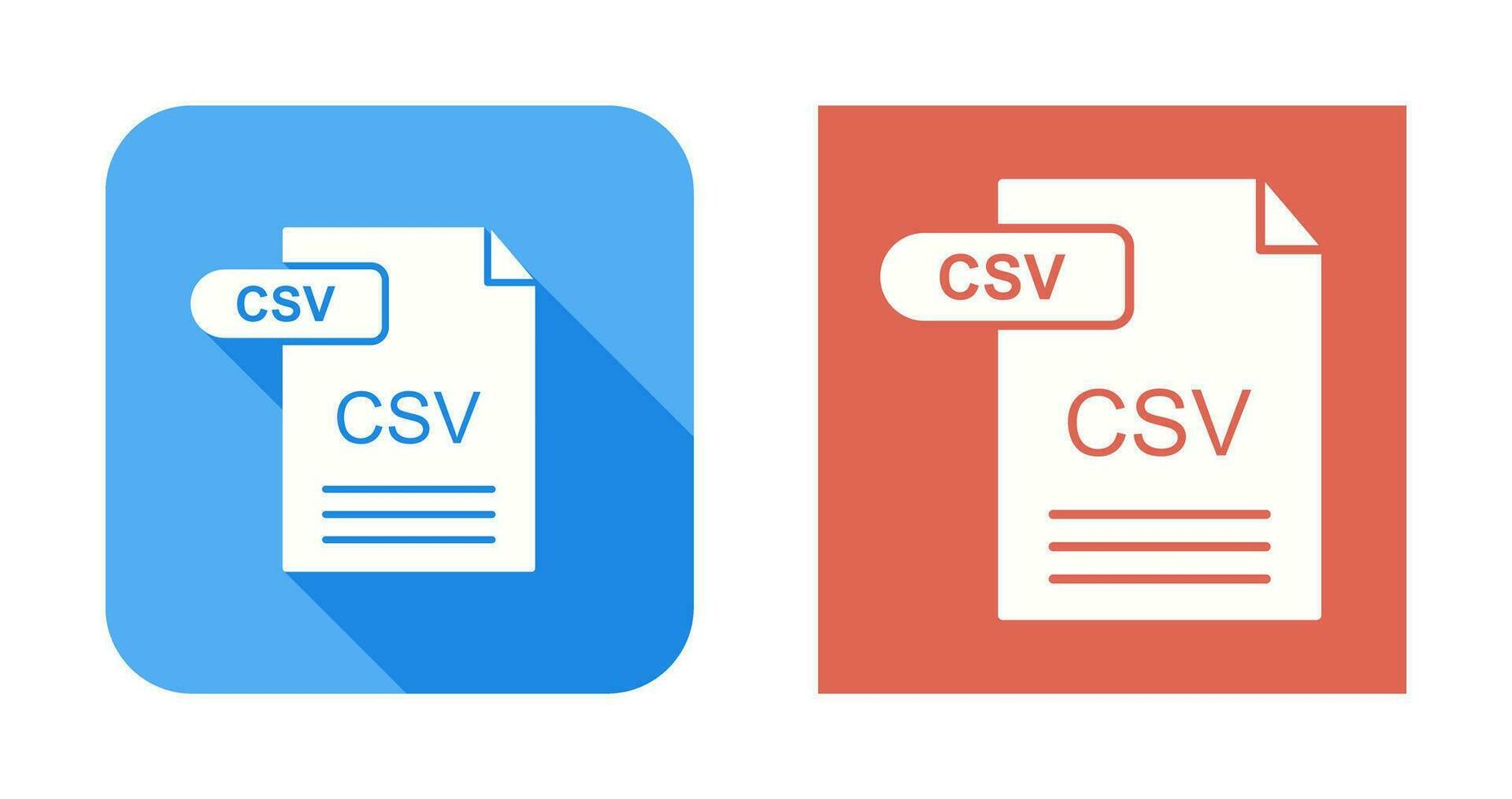 CSV Vector Icon