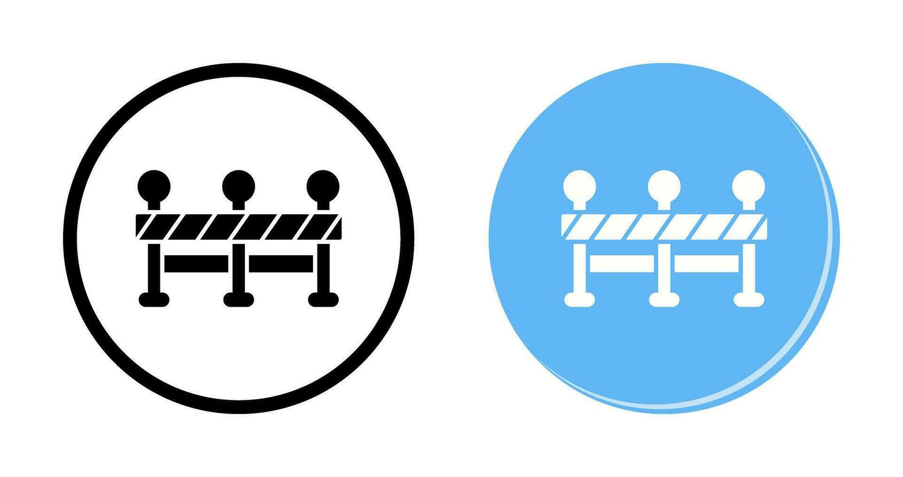 Roadblock Vector Icon