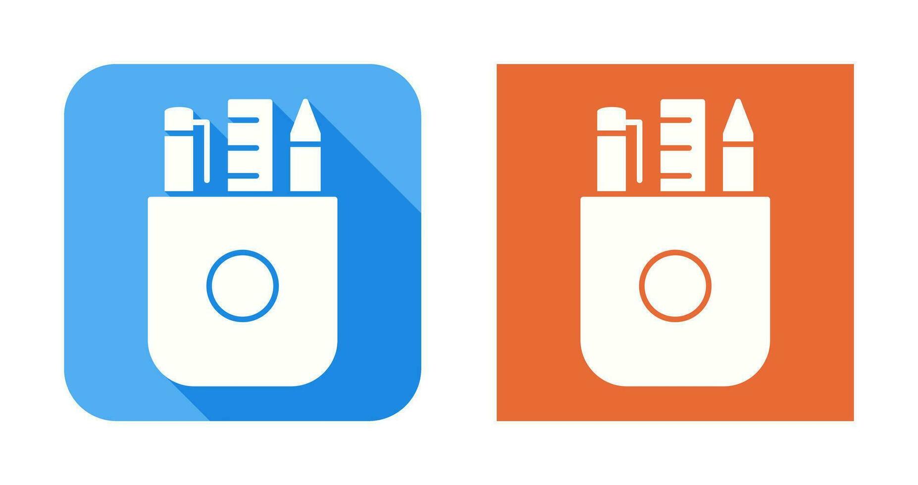 Unique Stationery Vector Icon