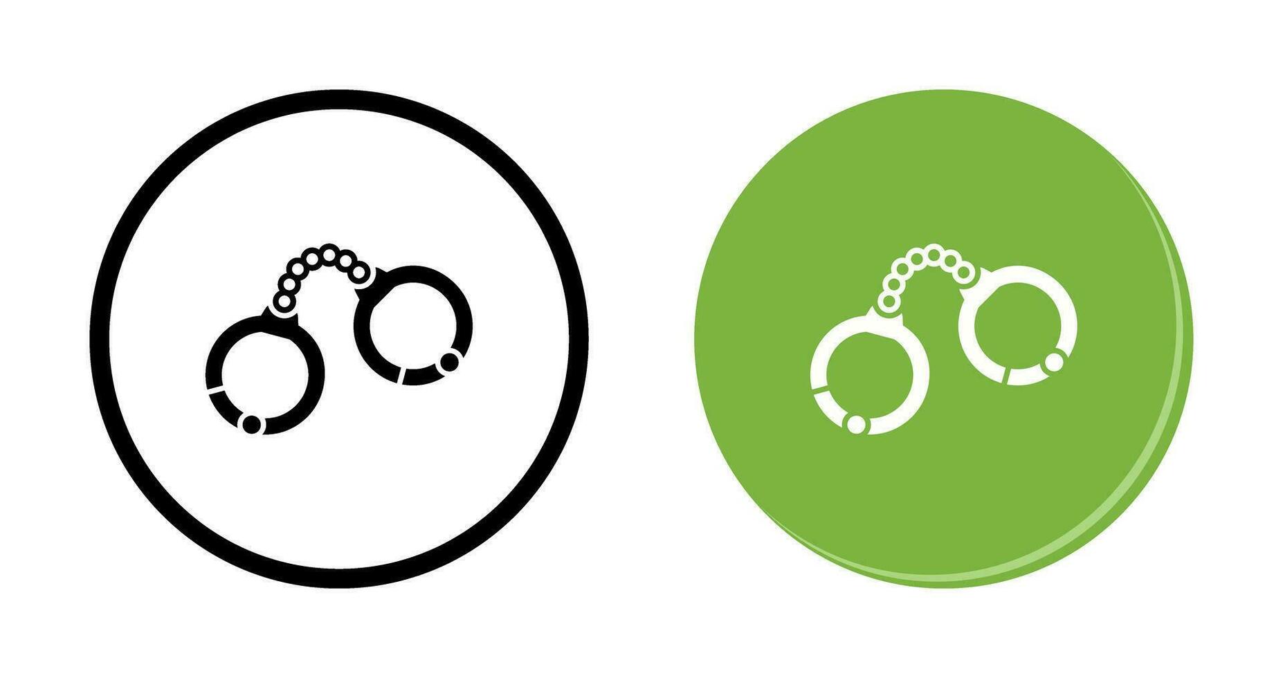 Handcuffs Vector Icon