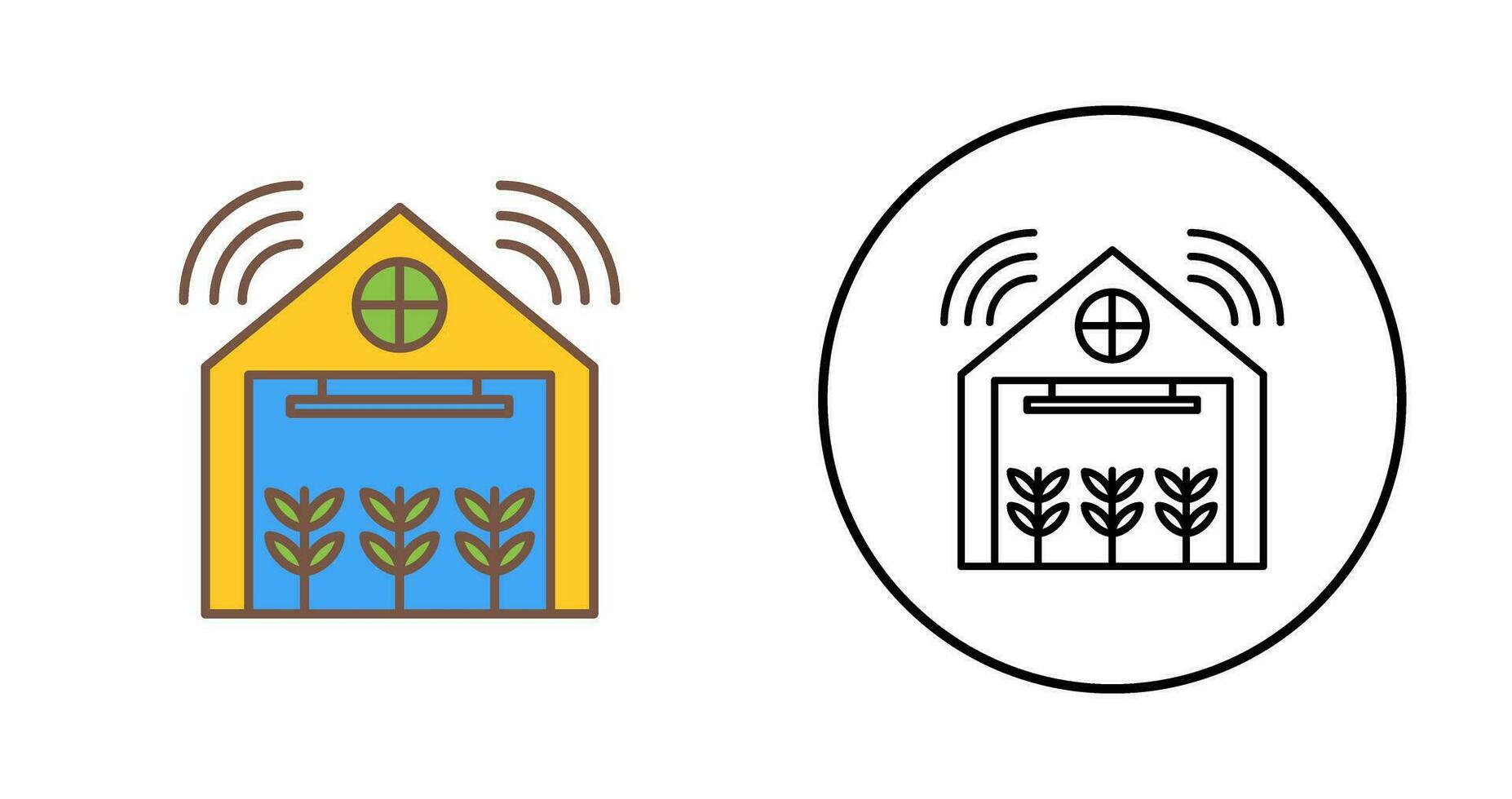 Warehouse Vector Icon