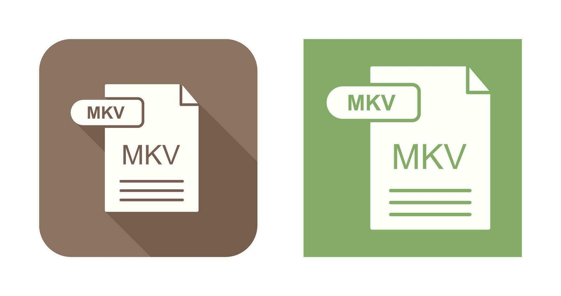 MKV Vector Icon