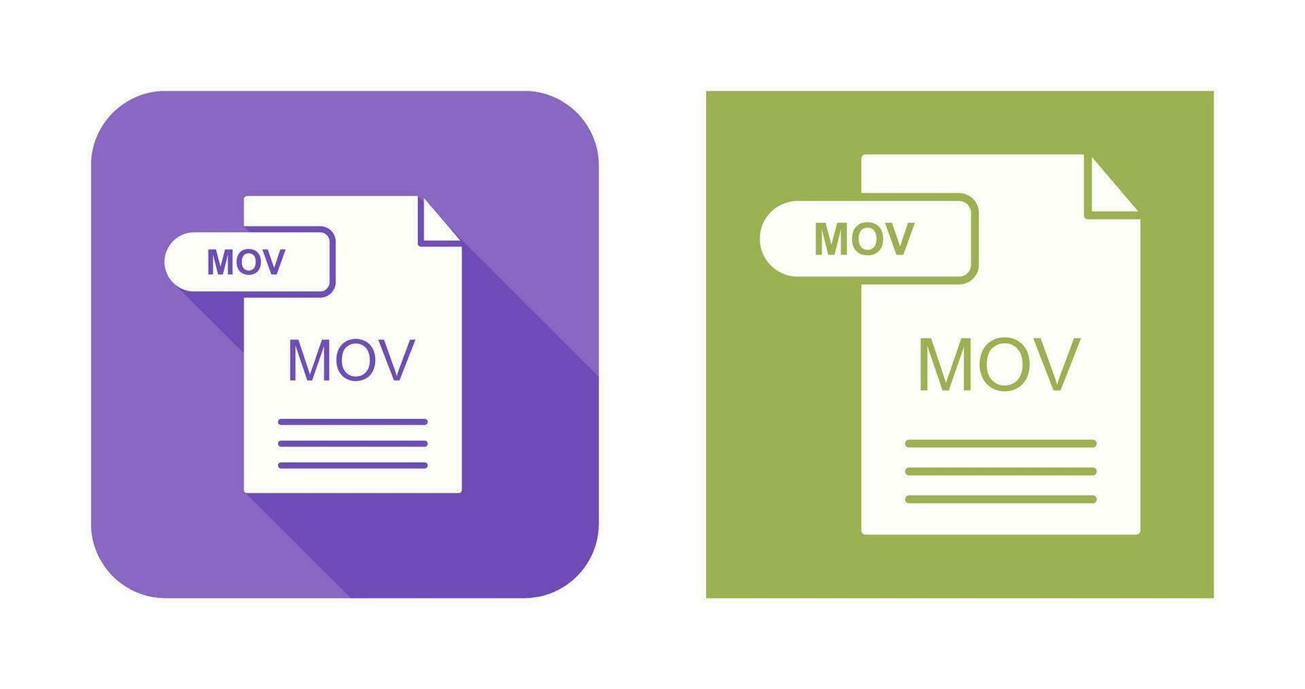 MOV Vector Icon