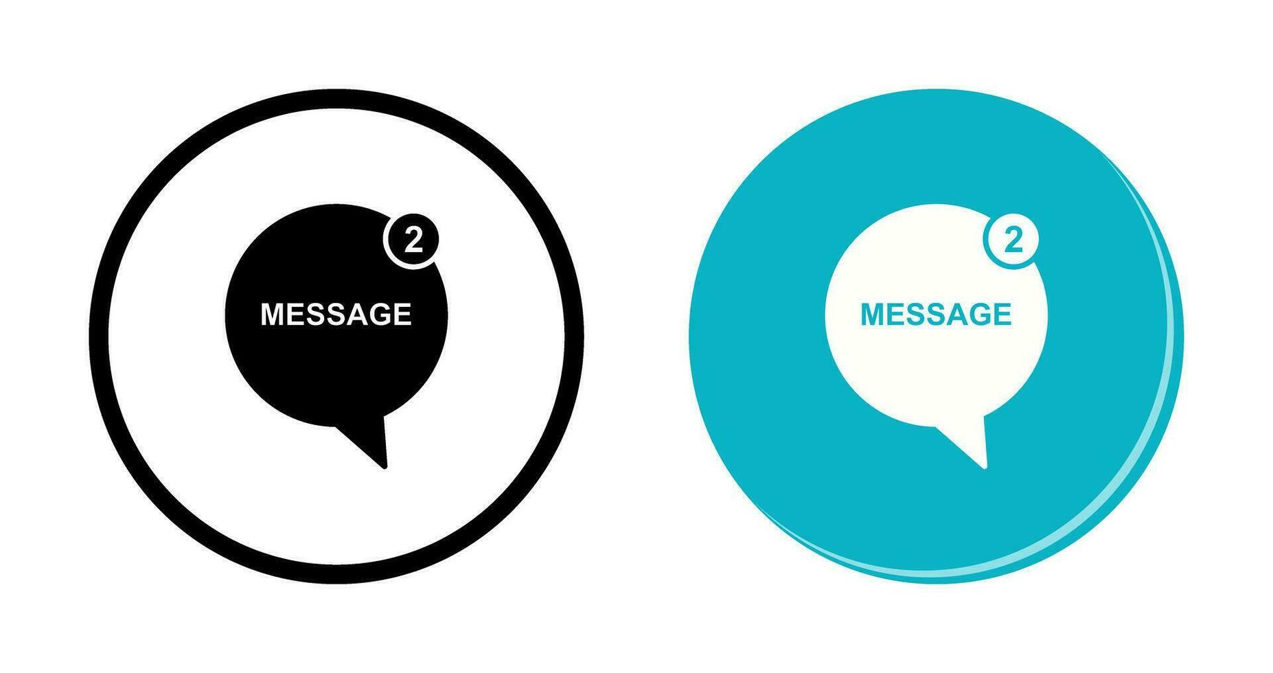 Message Bubbles Vector Icon