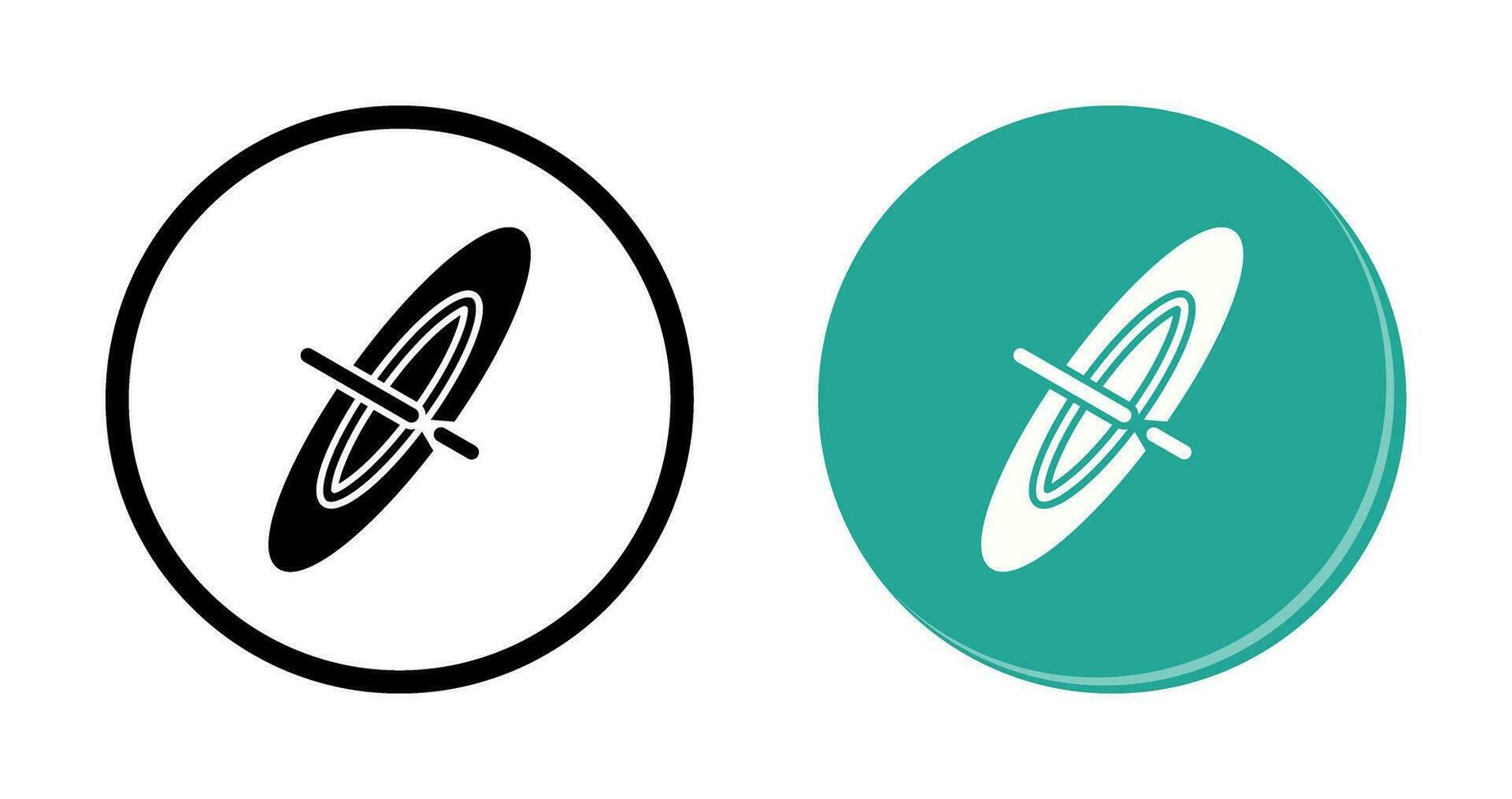Black Hole Vector Icon