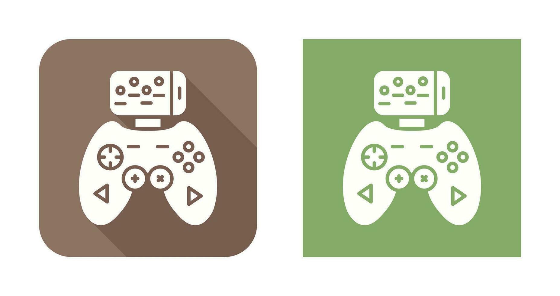 icono de vector de controlador de juego