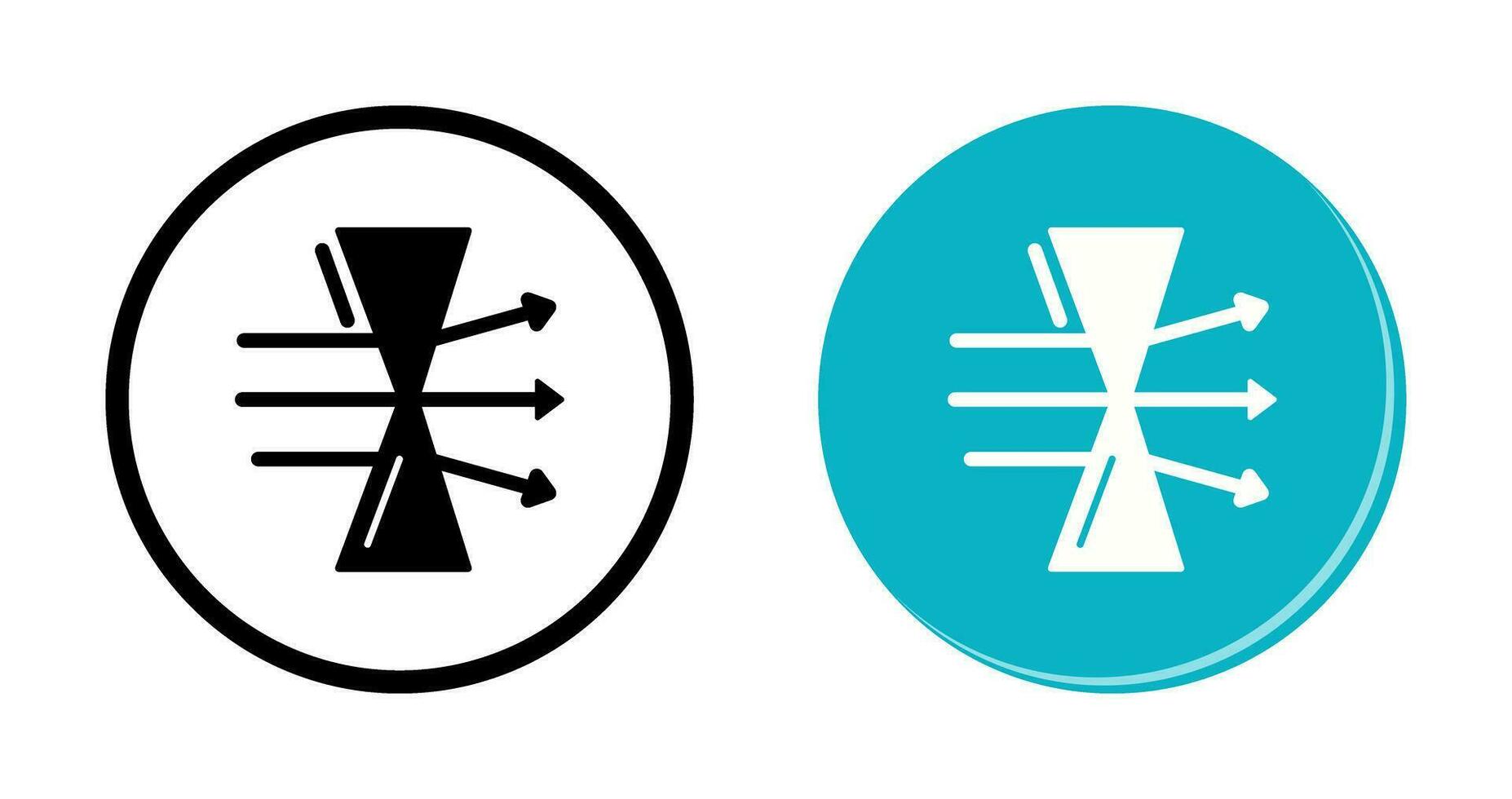 Dispersion Vector Icon