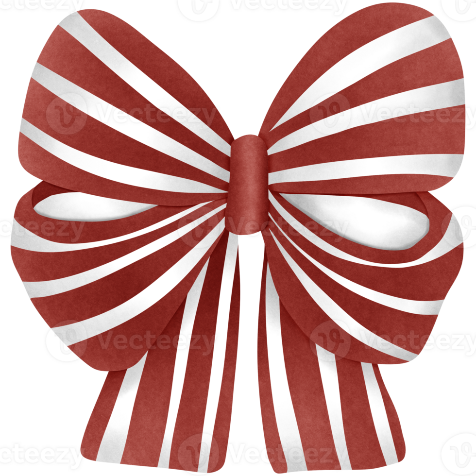 red and white striped ribbon png