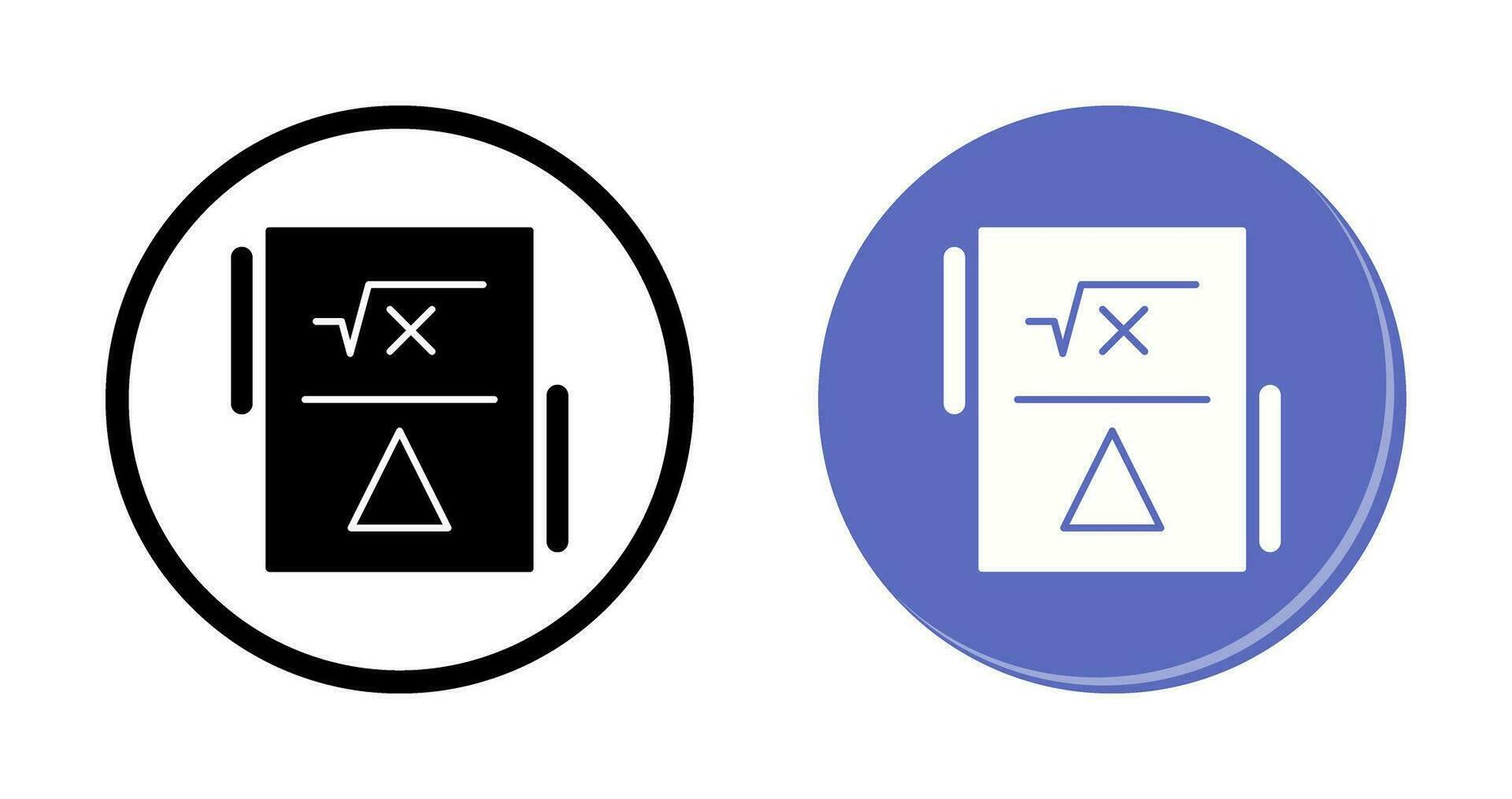 Formula Vector Icon