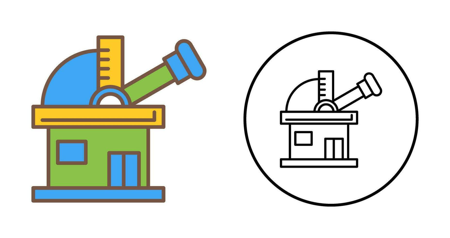 Observatory Vector Icon