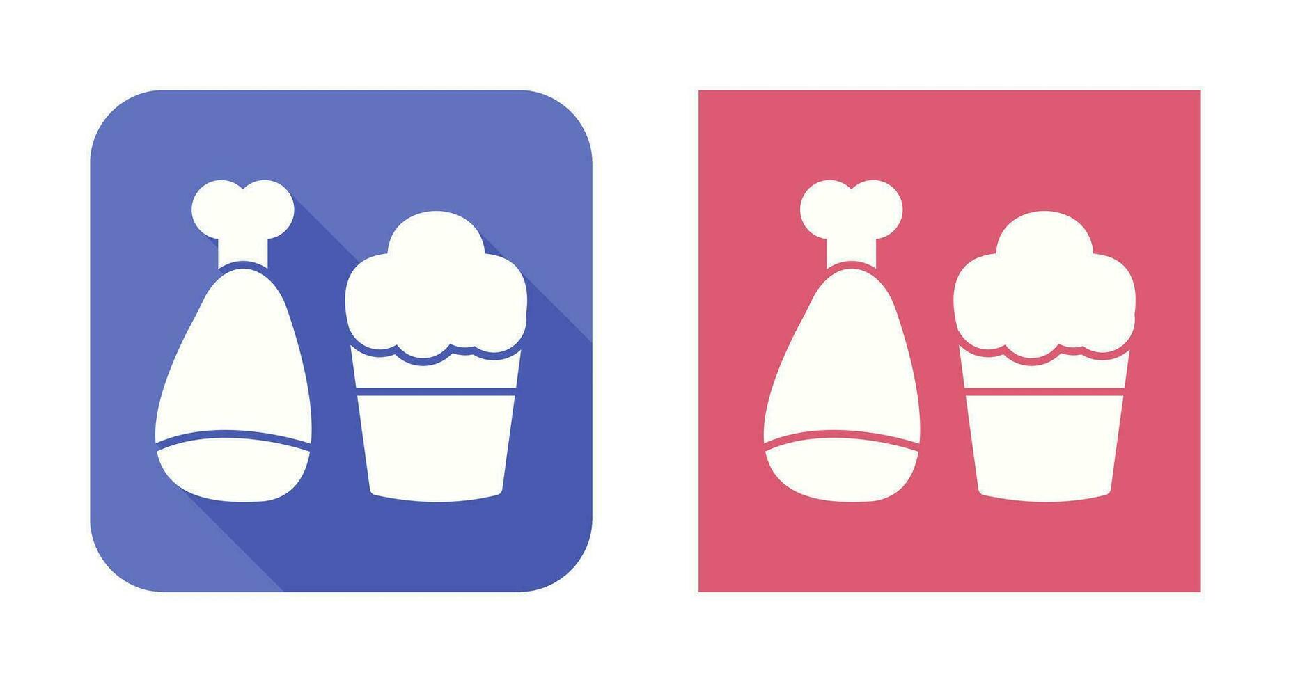 Food and Beer Vector Icon